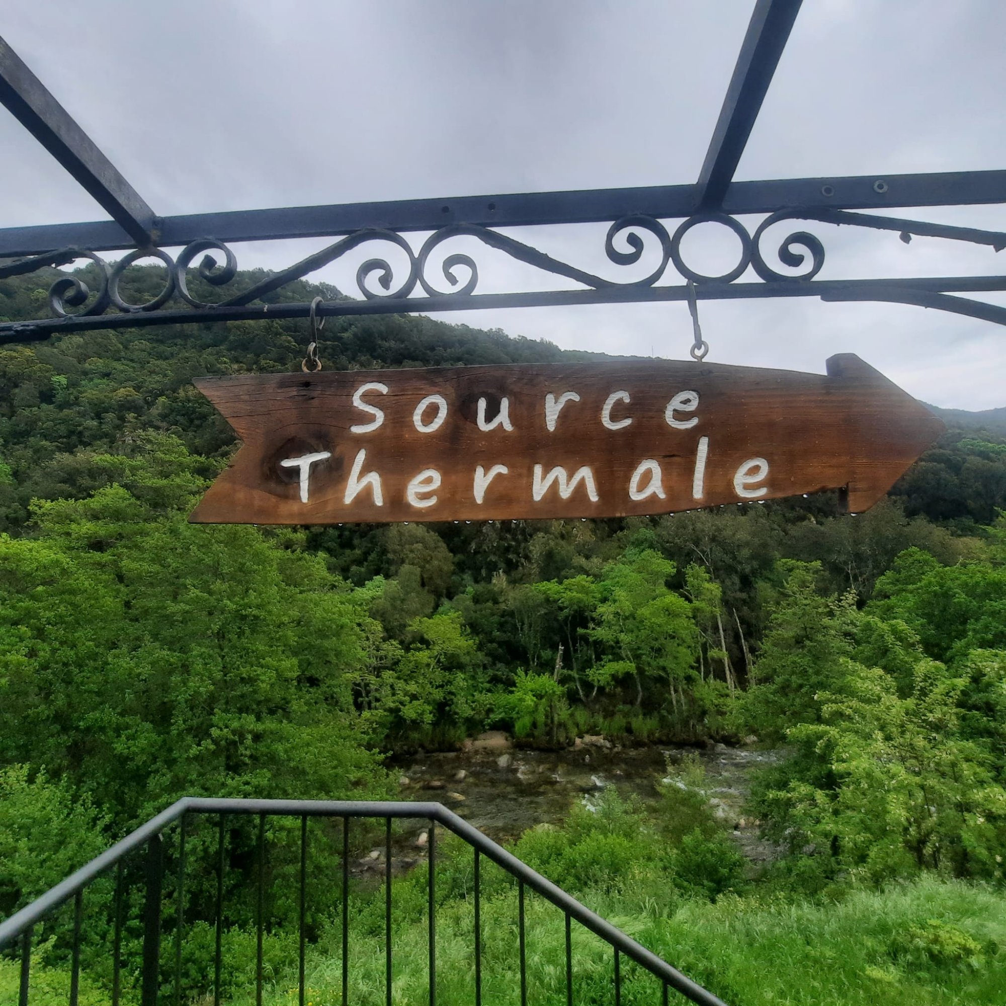 Source thermale en Corse