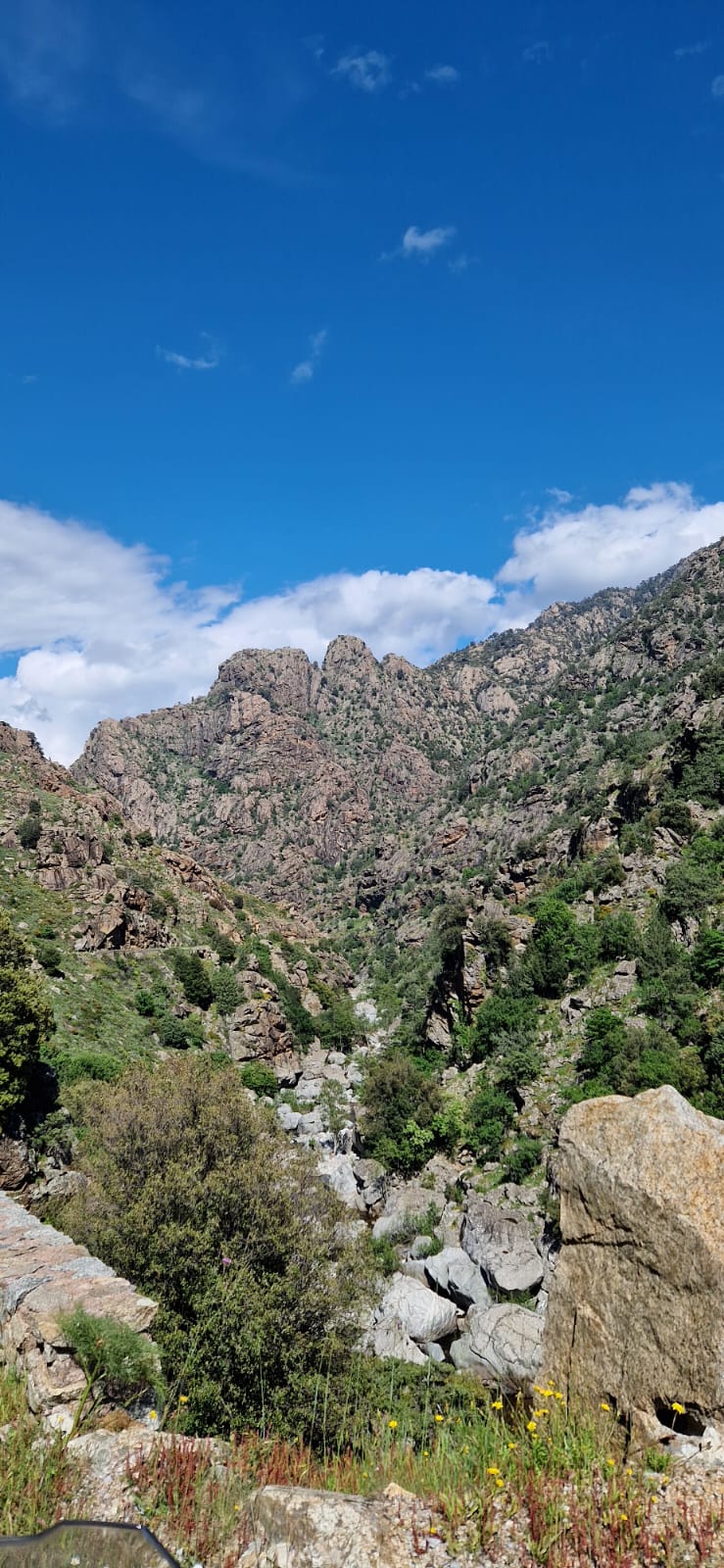 Gorges et montagnes de Corse